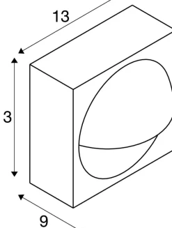 Kinkiet zewnętrzny LID I 15 W (1007667) - SLV