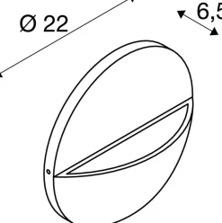 Kinkiet zewnętrzny LID II (1007282) - SLV