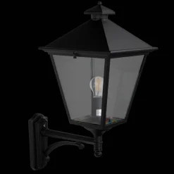 Kinkiet zewnętrzny LONDON 490 BLACK E27 LED 11W Norlys