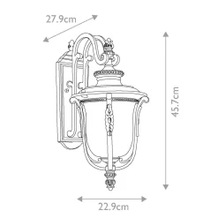 Kinkiet zewnętrzny Luverne (KL-LUVERNE2-M) - Elstead Lighting