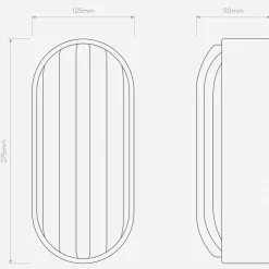 Kinkiet zewnętrzny Montreal Oval (1032007) - Astro Lighting