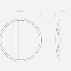 Kinkiet zewnętrzny Montreal Round 220 (1032011) - Astro Lighting