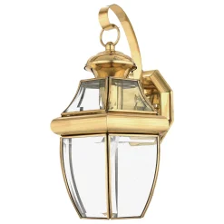 Kinkiet zewnętrzny Newbury (QZ-NEWBURY2-M-PB) - Elstead Lighting