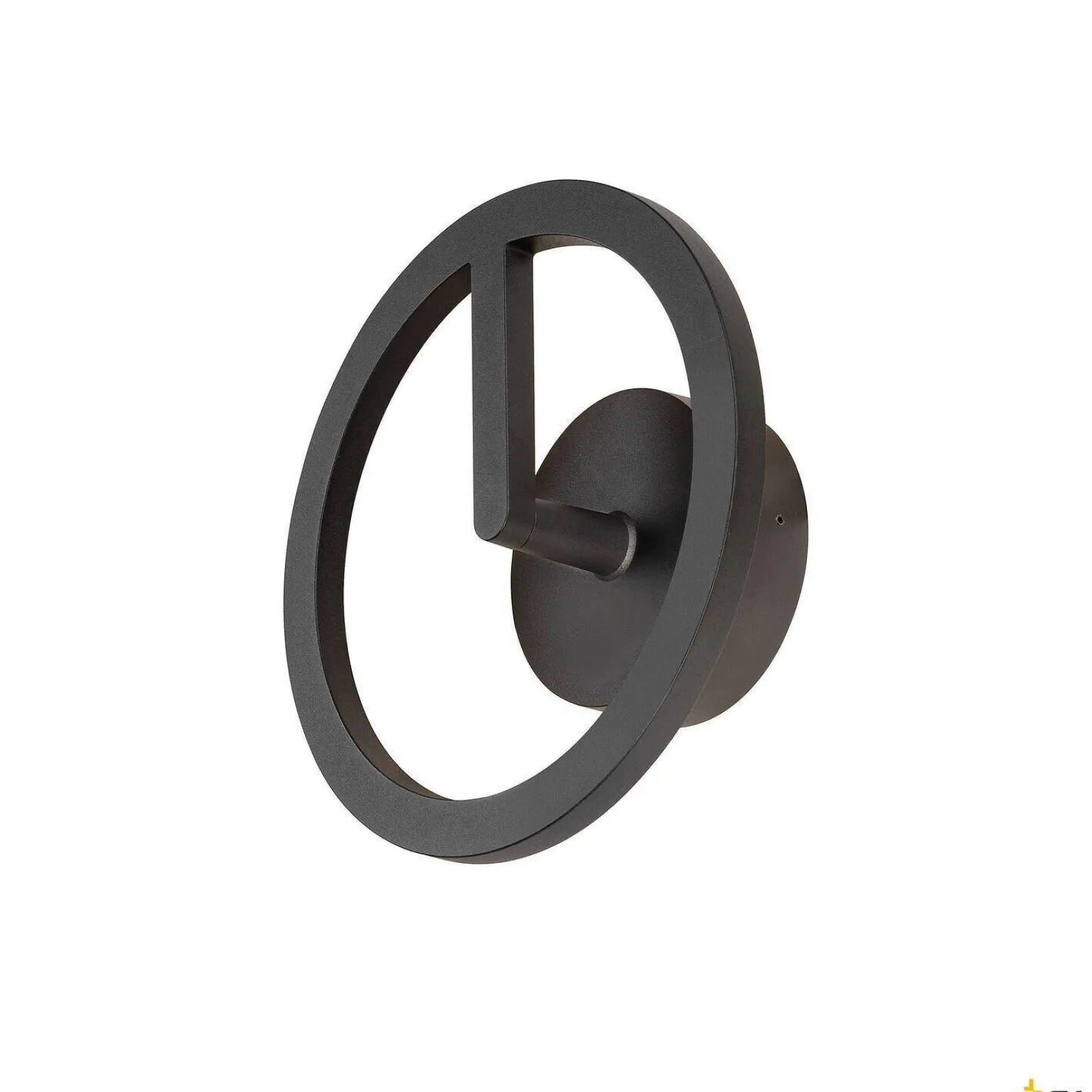 Kinkiet zewnętrzny Q-RING PHASE, IP65, czarna (1007918) - SLV