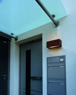 Kinkiet zewnętrzny Rilongo kol. brązowy (D730331)