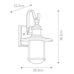 Kinkiet zewnętrzny Riverwood (KL-RIVERWOOD2-M) - Elstead Lighting