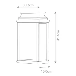 Kinkiet zewnętrzny St Martins (ST-MARTINS-L-BR) - Elstead Lighting