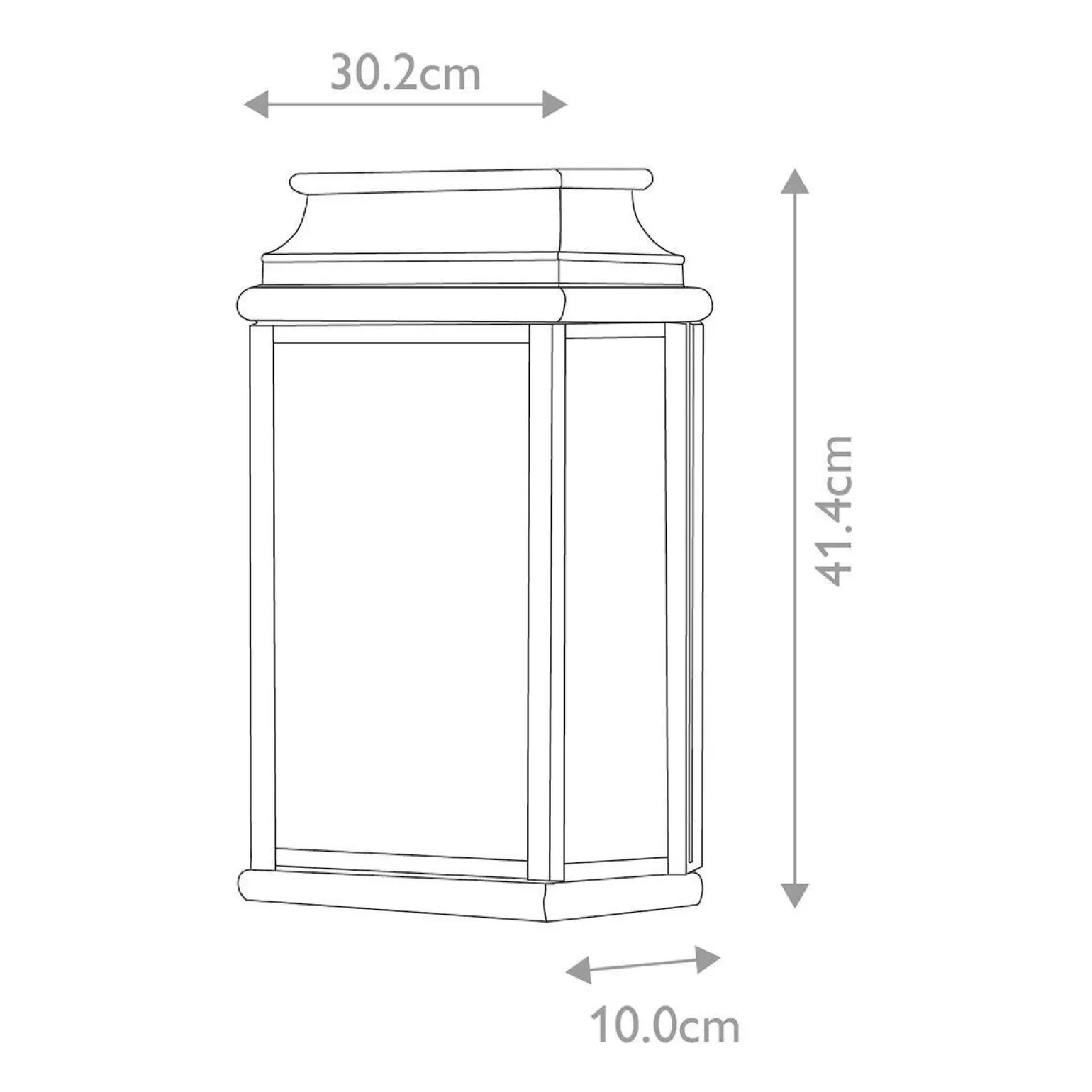 Kinkiet zewnętrzny St Martins (ST-MARTINS-L-BR) - Elstead Lighting