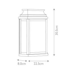 Kinkiet zewnętrzny St Martins (ST-MARTINS-BR) - Elstead Lighting