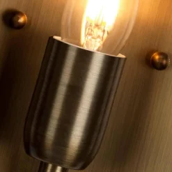 Kinkiet zewnętrzny St Pauls (ST-PAULS-BRASS) - Elstead Lighting