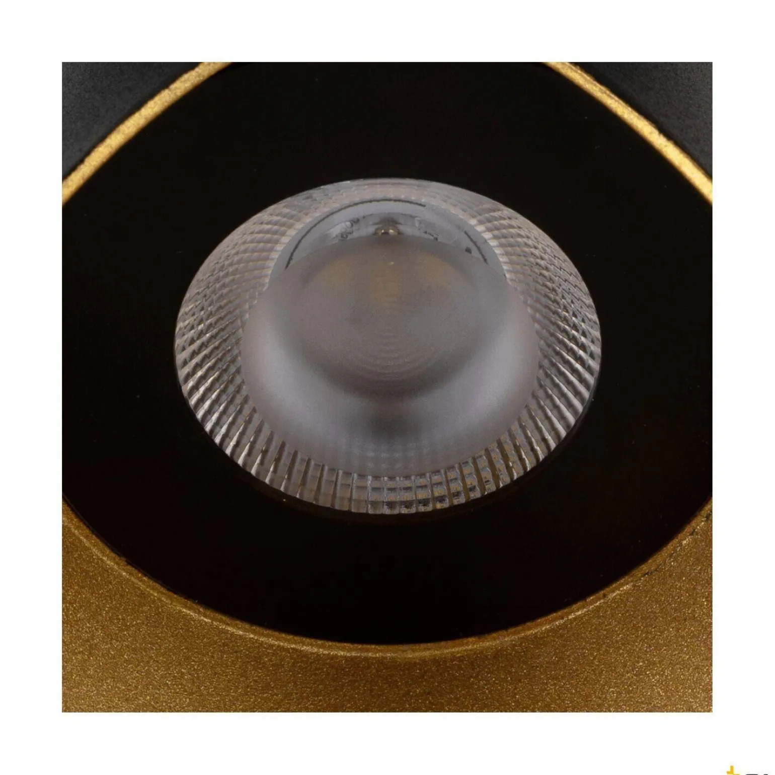 Kinkiet zewnętrzny up/down MODELA czarny/złoty (1007807) - SLV