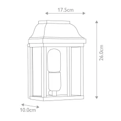 Kinkiet zewnętrzny Victoria (VICTORIA-VERDI) - Elstead Lighting
