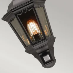 Kinkiet zewnętrzny z czujnikiem ruchu Medstead (MD7-PIR-BLACK) - Elstead Lighting