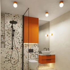 Kinkiet ZORI pomarańczowy IP44 (SL.1893) - Sollux Lighting