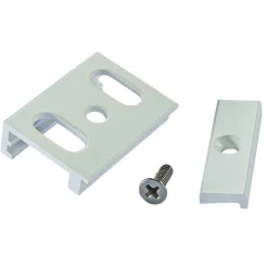 Klamra montażowa mocowanie szynoprzewodu (biały) (8128) - Shilo