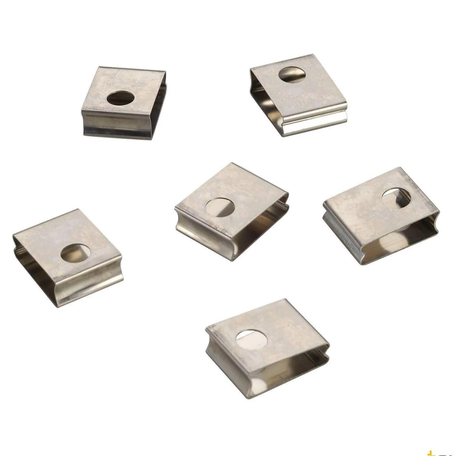 KLIPS SPRĘŻYNOWY, do 3-fazowej wysokonapięciowej szyny wpuszczanej EUTRAC, zestaw 6 szt. (145551) - SLV