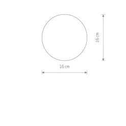 Klosz Cameleon Snowball 160 (10268) - Nowodvorski