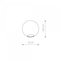 Klosz CAMELEON SPHERE L TR (8528) - Nowodvorski