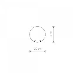 Klosz CAMELEON SPHERE M TR (8530) - Nowodvorski