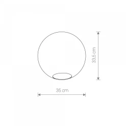 Klosz CAMELEON SPHERE XL TR (8527) - Nowodvorski