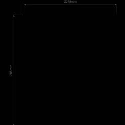 Klosz Curve Glass 285 (5041004) - Astro Lighting