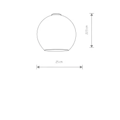 Klosz do systemu Cameleon CAMELEON POLARIS (12268) - Nowodvorski