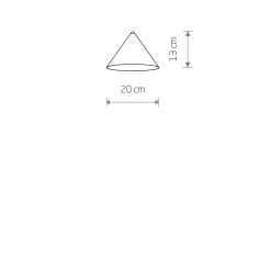 Klosz do systemu Cameleon CAMELEON ZENITH S (10877) - Nowodvorski