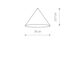 Klosz do systemu Cameleon CAMELEON ZENITH M (8070) - Nowodvorski