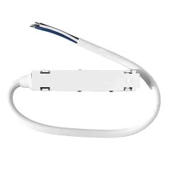 Końcówka zasilająca szynoprzewodu magnetycznego Komatsu 48V - Bialy (6531) - Shilo