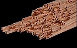 Komplet prętów klosza bez bazy sufitowej do lamp SIRIUS 75 szt. miedziane (AZ2119) - Azzardo