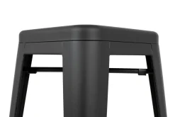 Krzesło barowe TOWER 66 (Paris) czarne (KH010100962) - King Home