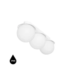 KUUL B biała lampa sufitowa / plafon z podwyższoną szczelnością IP44 (KLB310S0) - Ummo