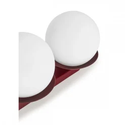 KUUL B burgundowa lampa sufitowa / plafon z podwyższoną szczelnością IP44 (KLB340S0) - Ummo