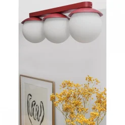 KUUL B burgundowa lampa sufitowa / plafon (KLB34000) - Ummo