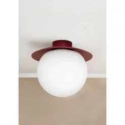 KUUL C burgundowa lampa sufitowa / plafon (KLC14000) - Ummo