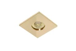 Kwadratowa Lampa wpuszczana KANT S IP44 Złota (AZ6051) - Azzardo