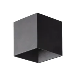 Kwadratowy kinkiet na elewację CUBE BLACK KINKIET LED IP 54 (18182) - TK Lighting
