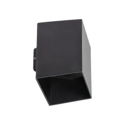 Kwadratowy kinkiet na elewację CUBE BLACK KINKIET LED IP 54 (18182) - TK Lighting