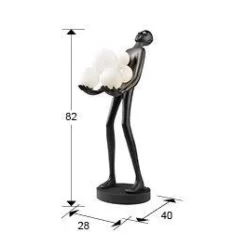 La Carga figura 6L - lampa 82cm (752967) - Schuller
