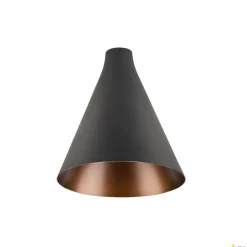 LALU® CONE 15,Klosz, Mix&Match, wys.: 17 cm, czarny (1007532) - SLV