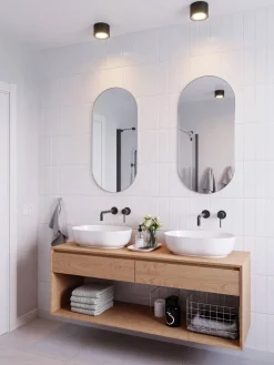 Lampa łazienkowa LANDON Nordlux LED Metal Czarny