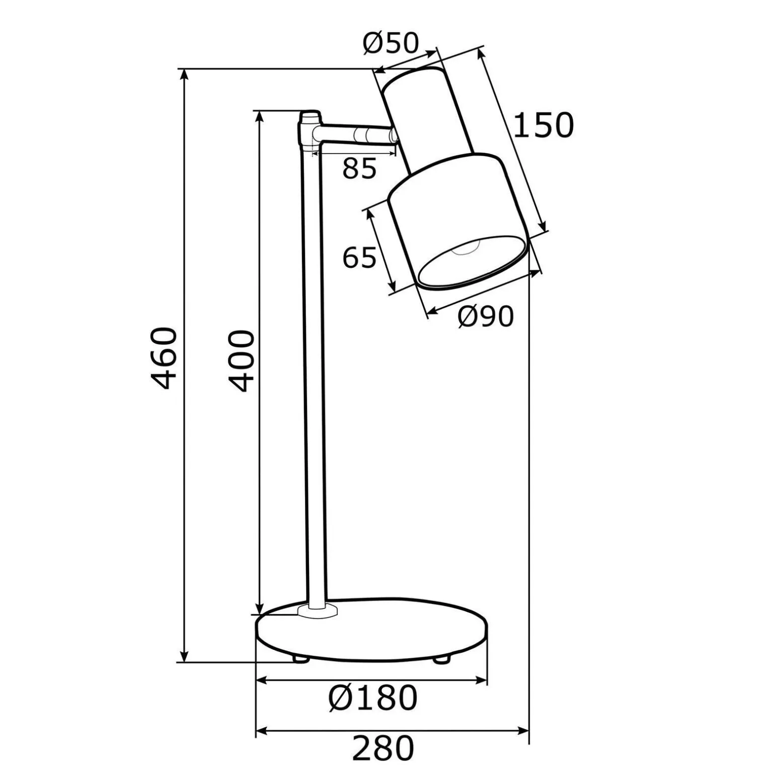 Lampa biurkowa DORIA (4257) - ARGON