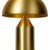 Lampa biurkowa FUNGO złota - mosiądz (MT20520-2-250T) - King Home