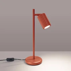 Lampa biurkowa KARBON ochra czerwona (SL.1643) - Sollux Lighting