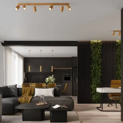 Lampa biurkowa KARBON złota (SL.1567) - Sollux Lighting