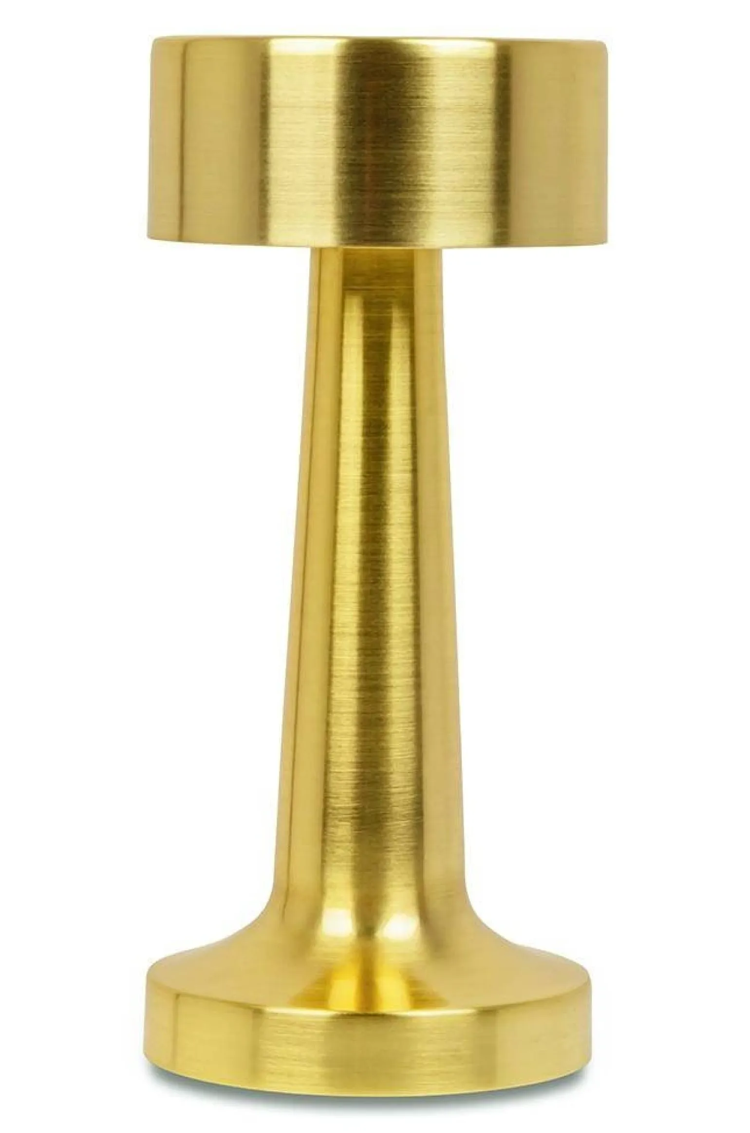 Lampa biurkowa LEE złota - wbudowana bateria, LED (LEE.GOLD) - King Home