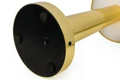 Lampa biurkowa LEE złota - wbudowana bateria, LED (LEE.GOLD) - King Home