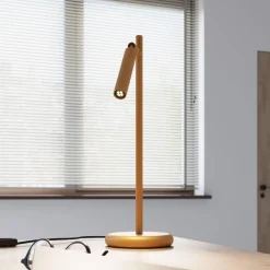 Lampa biurkowa PASTELO złota (SL.1470) - Sollux Lighting