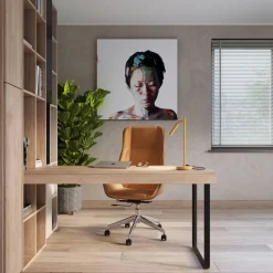 Lampa biurkowa PASTELO złota (SL.1470) - Sollux Lighting