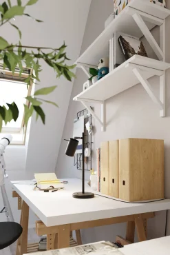 Lampa biurkowa RING czarna (SL.1091) - Sollux